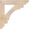 Ekena Millwork Merced Slat Smooth Bracket, Douglas Fir, 3 1/2"W x 24"D x 24"H BKT04X24X24MRC06SDF - alternate 4